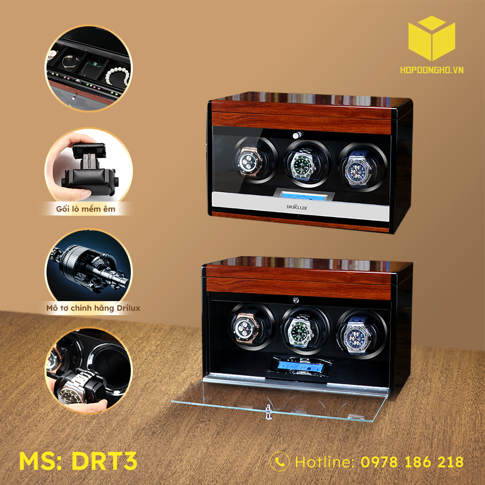 HỘP XOAY CHÍNH HÃNG DRIKLUX 3 XOAY