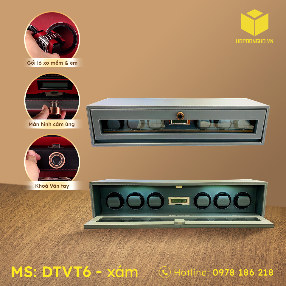 HỘP XOAY CHÍNH HÃNG DRIKLUX 6 XOAY VÂN TAY