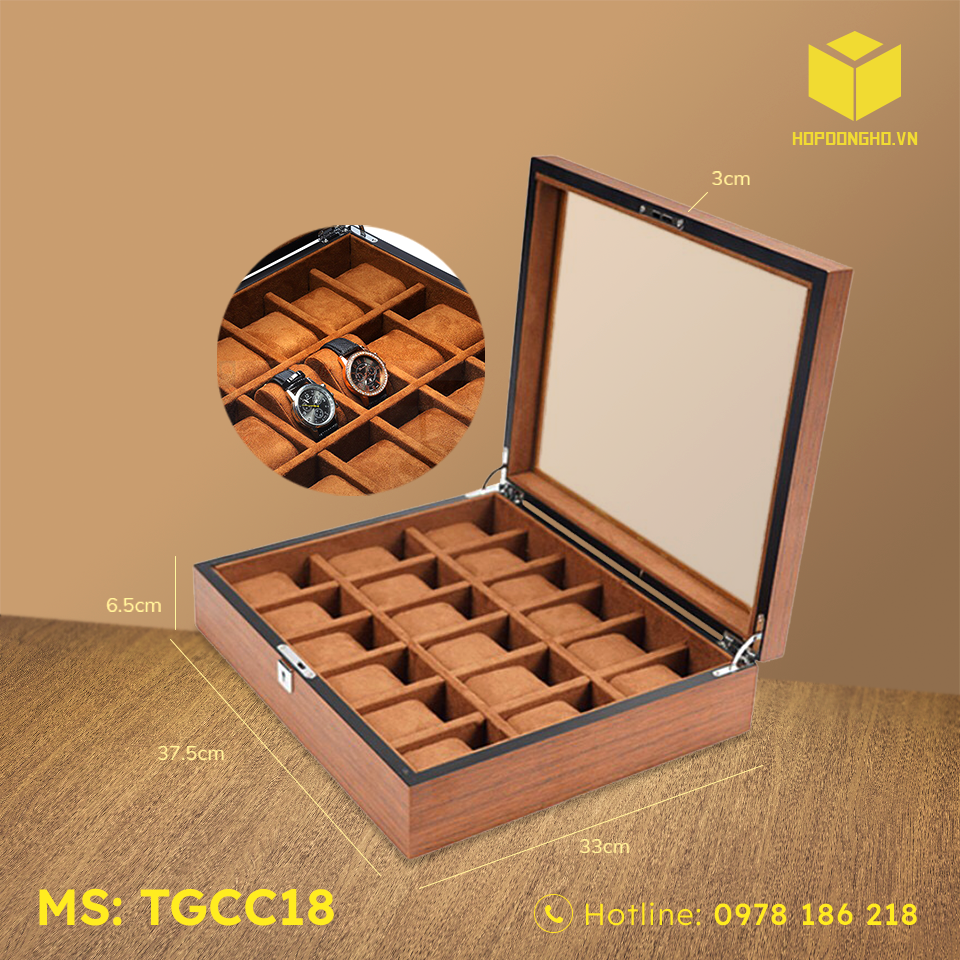 HỘP ĐỒNG HỒ TRƯNG( HỘP TĨNH) TGCC18